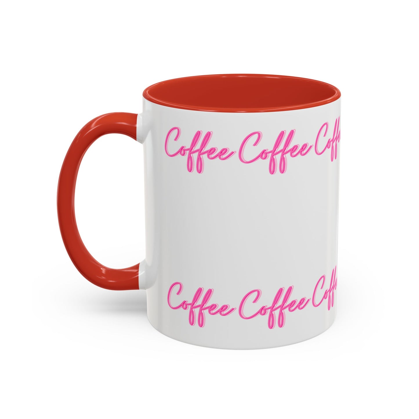 Cute pink coffee mug (11, 15oz)