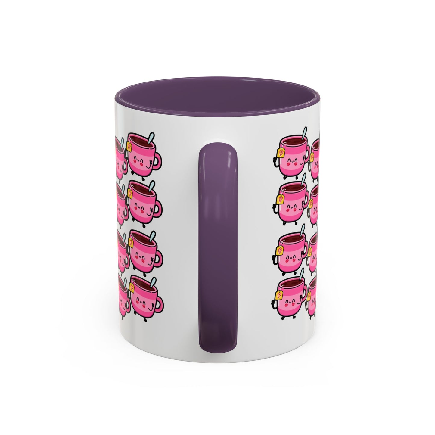 Mug - Cute Pink Coffee Character Design - 11oz/15oz