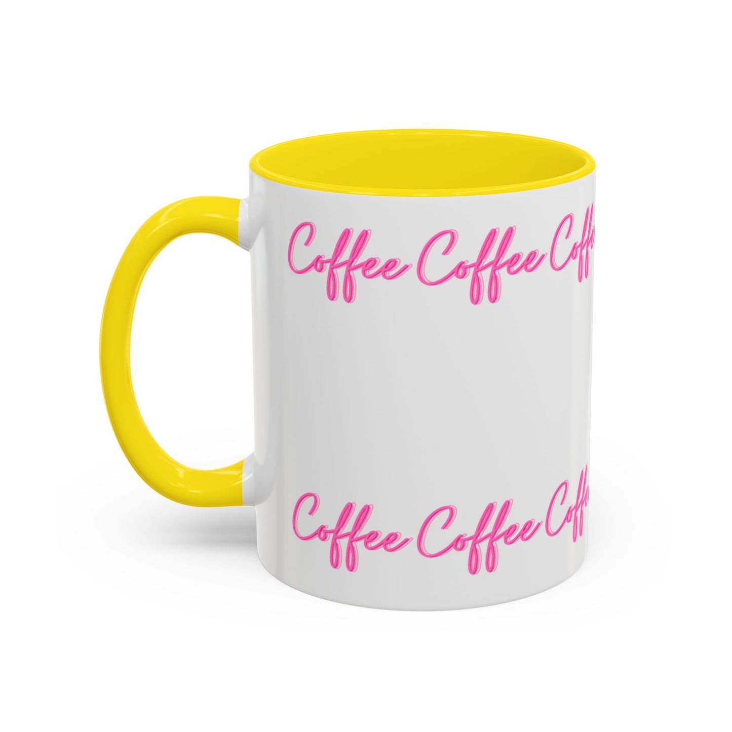 Cute pink coffee mug (11, 15oz)