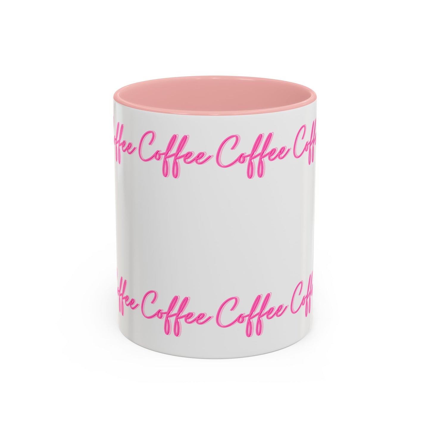 Cute pink coffee mug (11, 15oz)