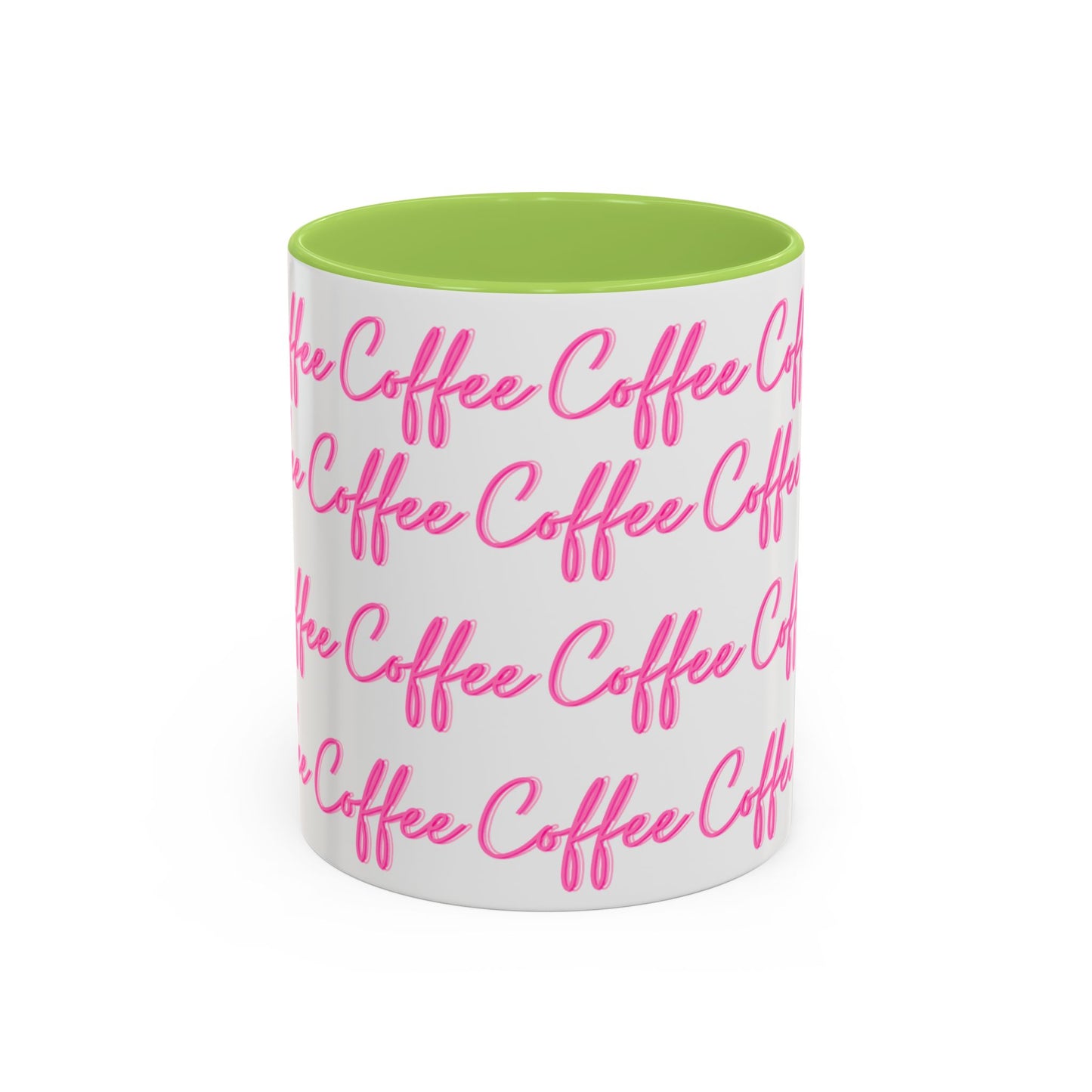 Pink Coffee Accent Mug - Stylish Drinkware for Morning Vibes, Gift for Coffee Lovers, Unique Kitchen Decor, Mother's Day Gift, Cute Tea Cup