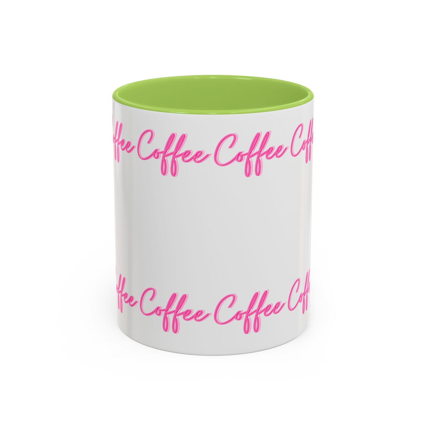 Cute pink coffee mug (11, 15oz)