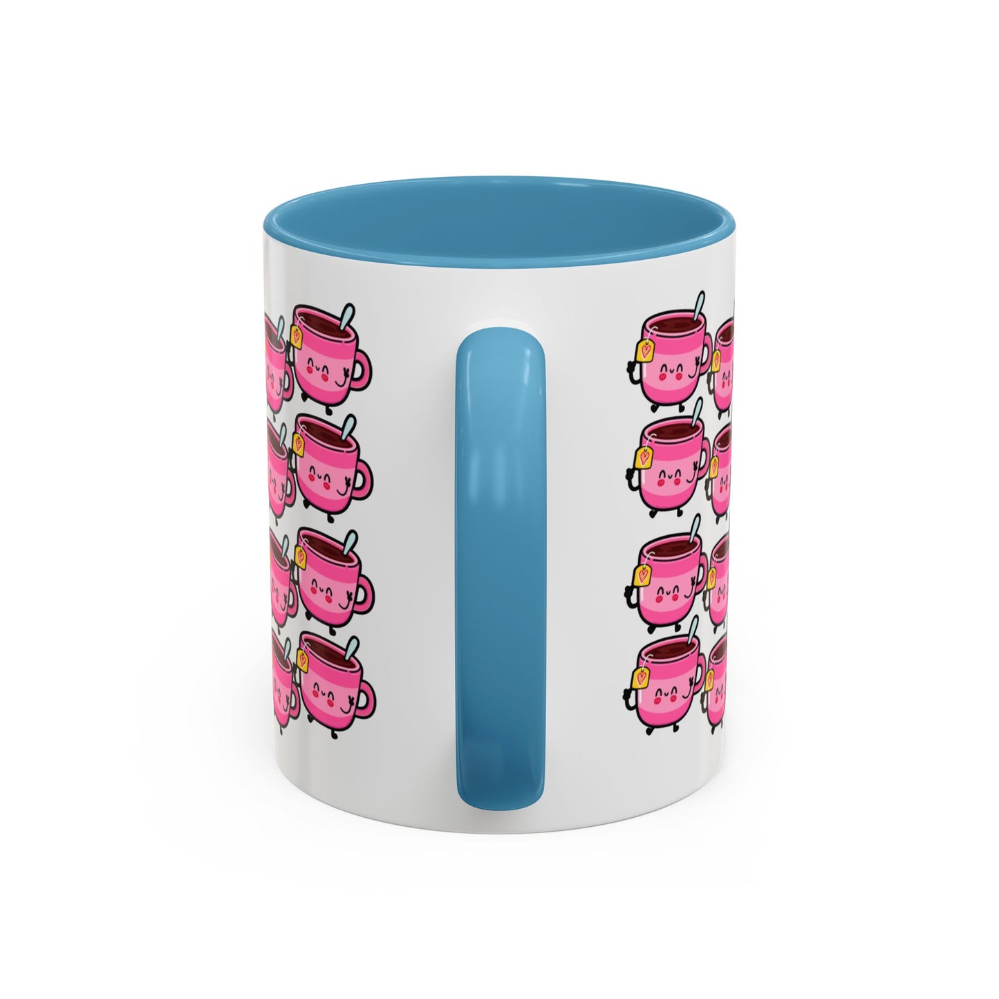 Mug - Cute Pink Coffee Character Design - 11oz/15oz