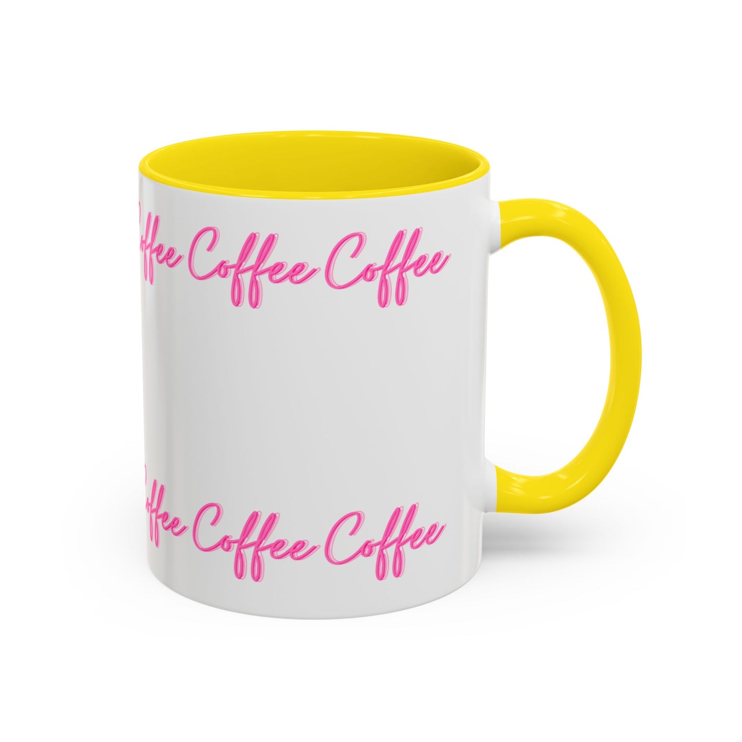 Cute pink coffee mug (11, 15oz)