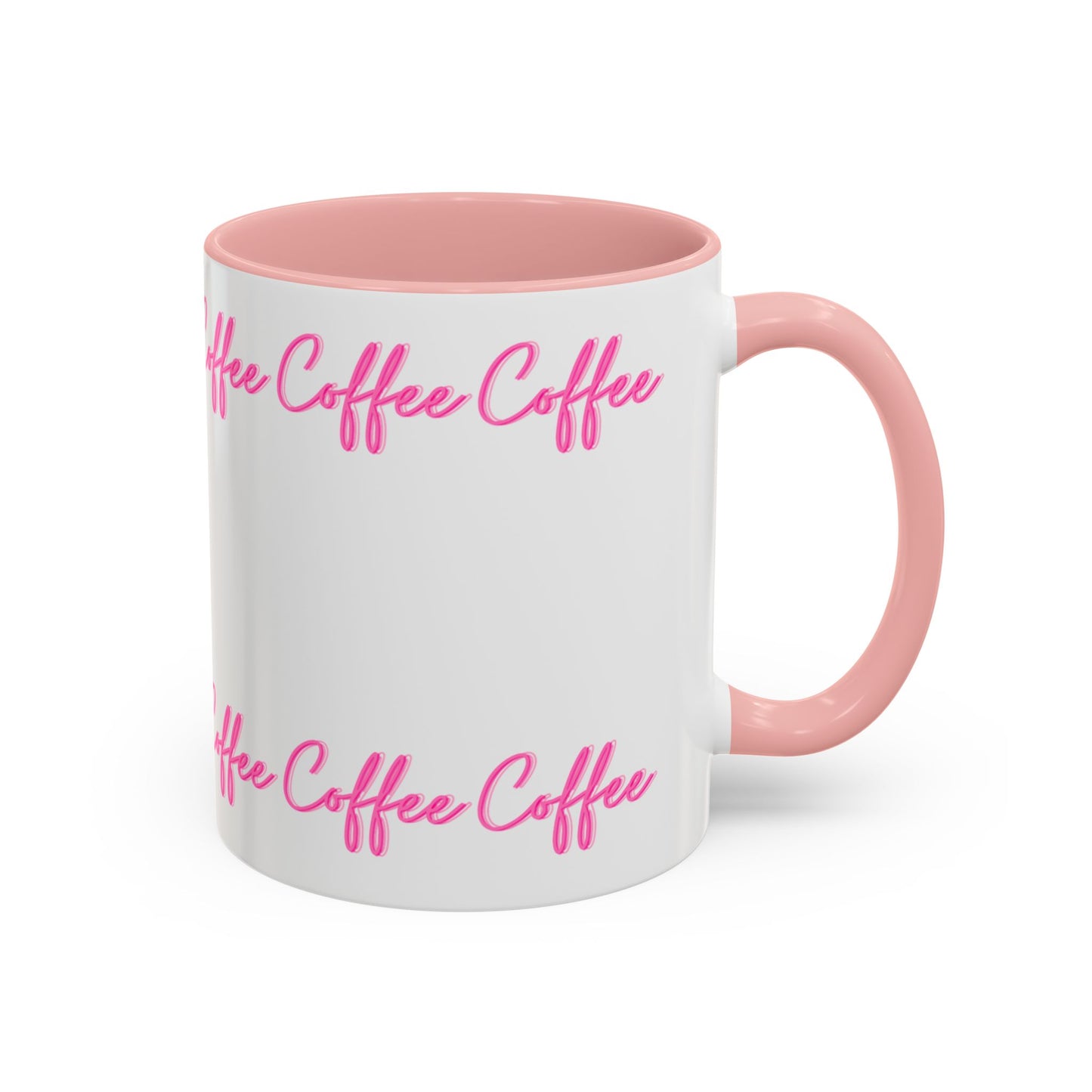 Cute pink coffee mug (11, 15oz)