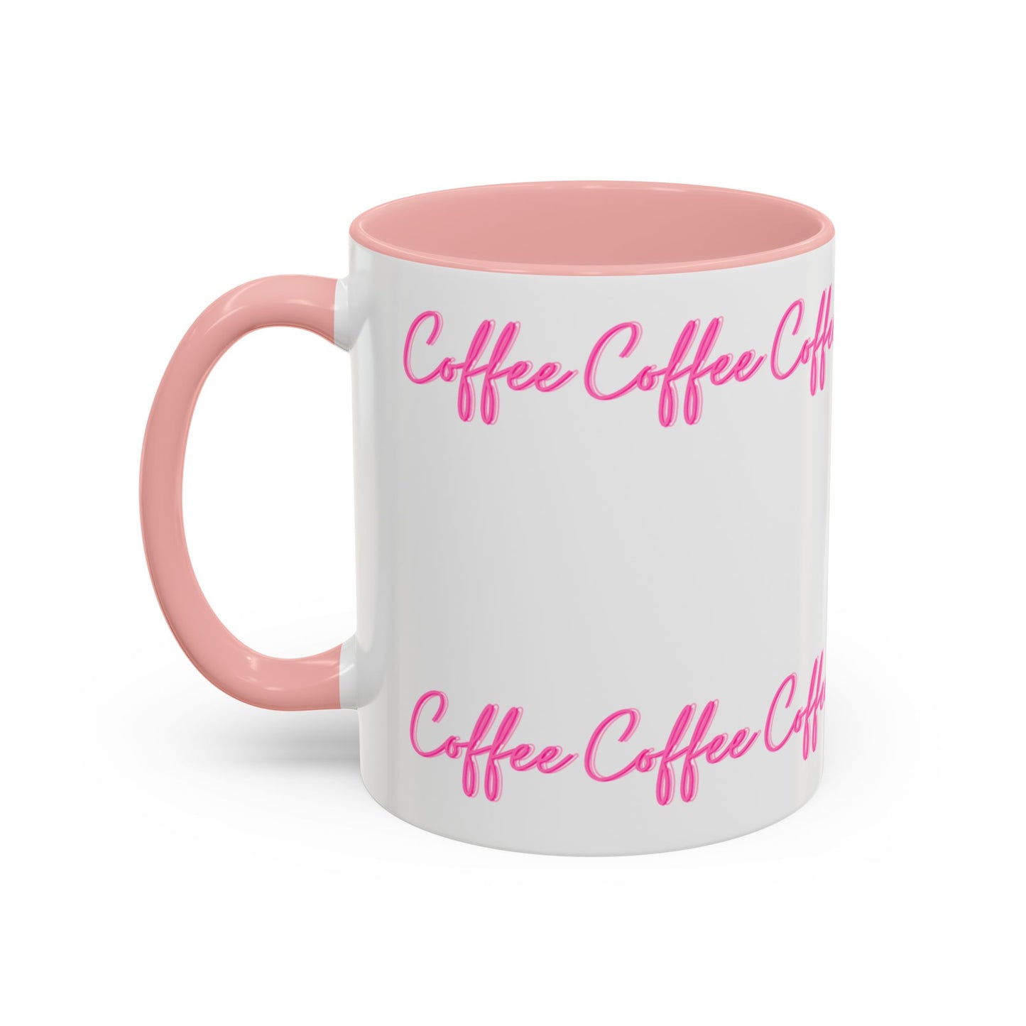 Cute pink coffee mug (11, 15oz)