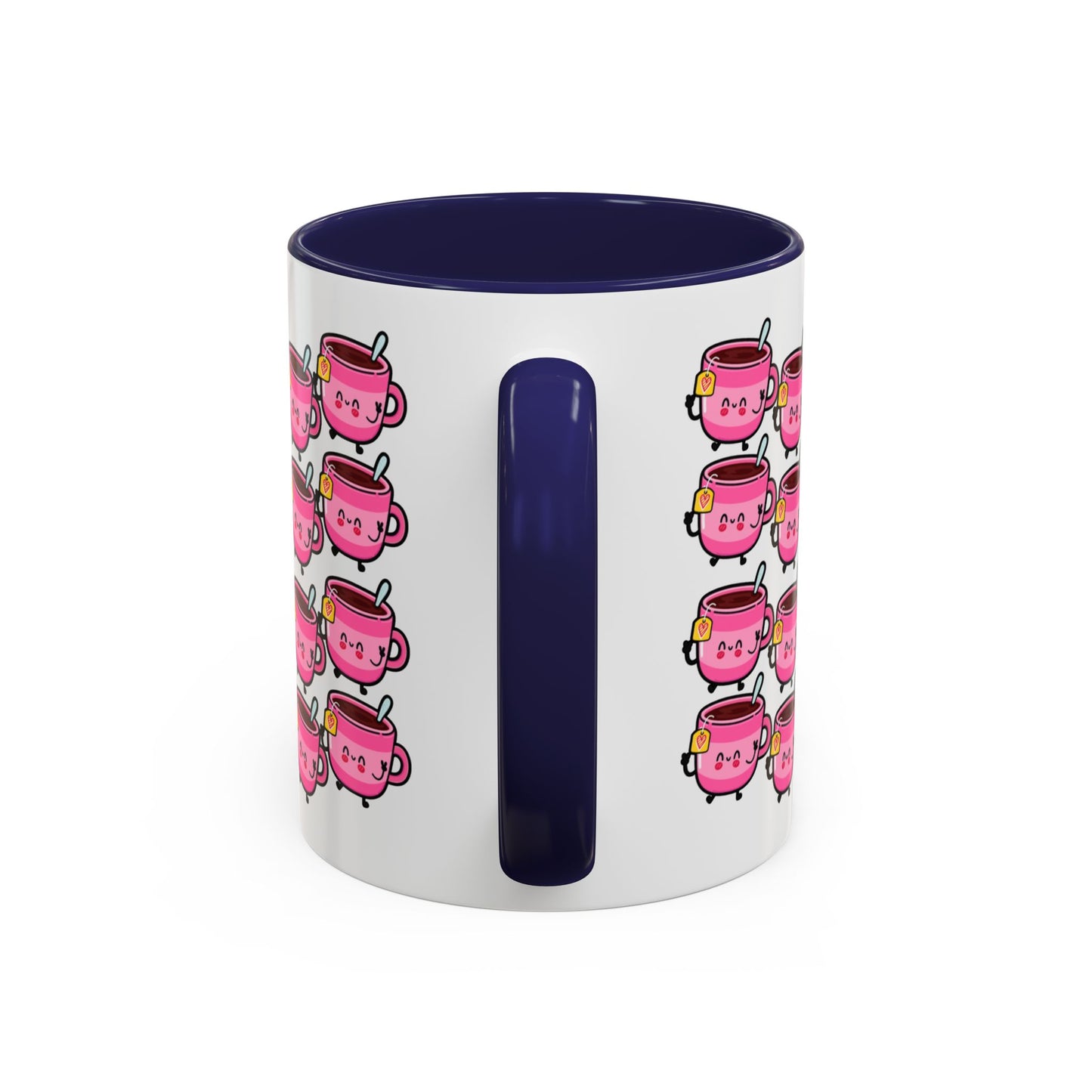 Mug - Cute Pink Coffee Character Design - 11oz/15oz