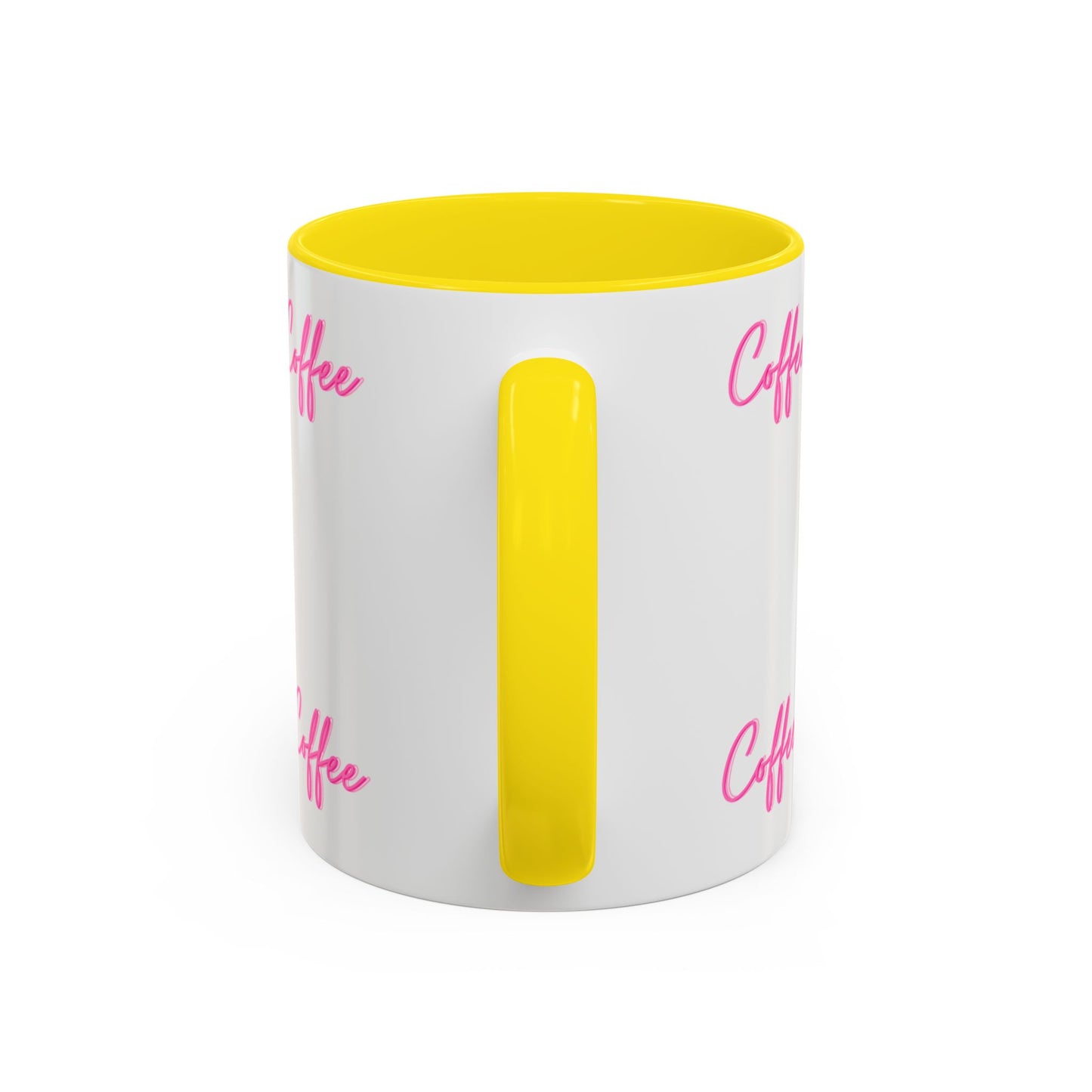 Cute pink coffee mug (11, 15oz)