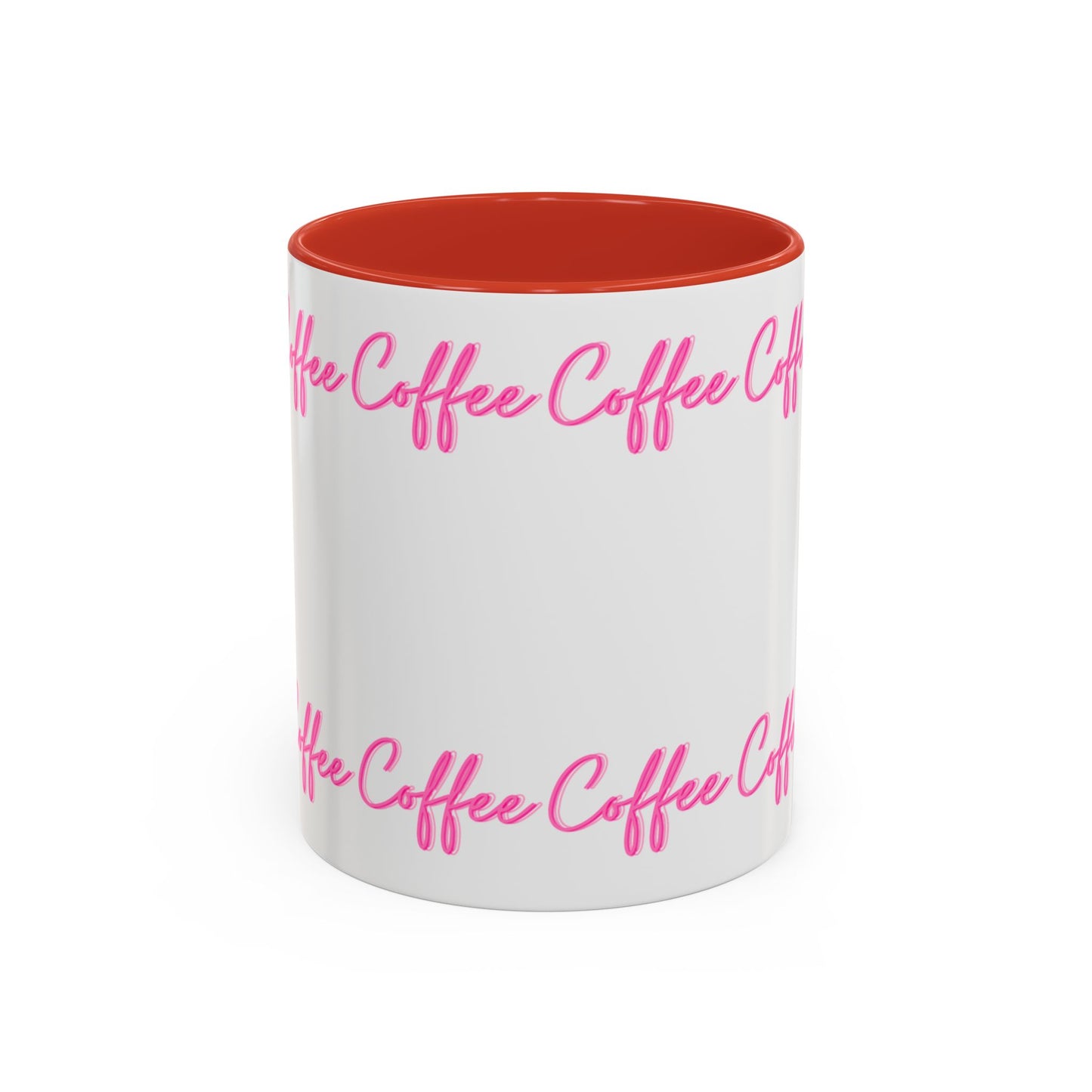 Cute pink coffee mug (11, 15oz)