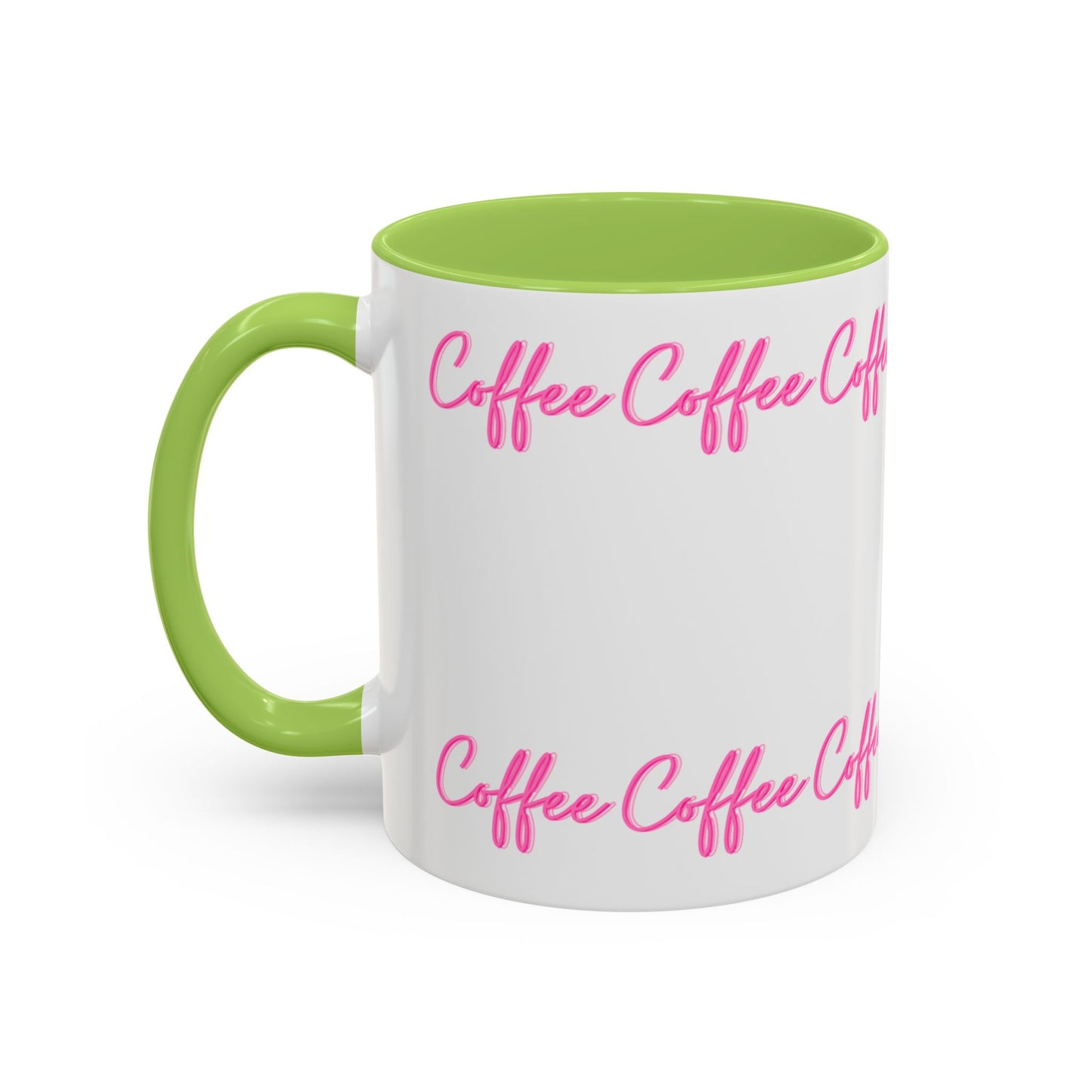 Cute pink coffee mug (11, 15oz)