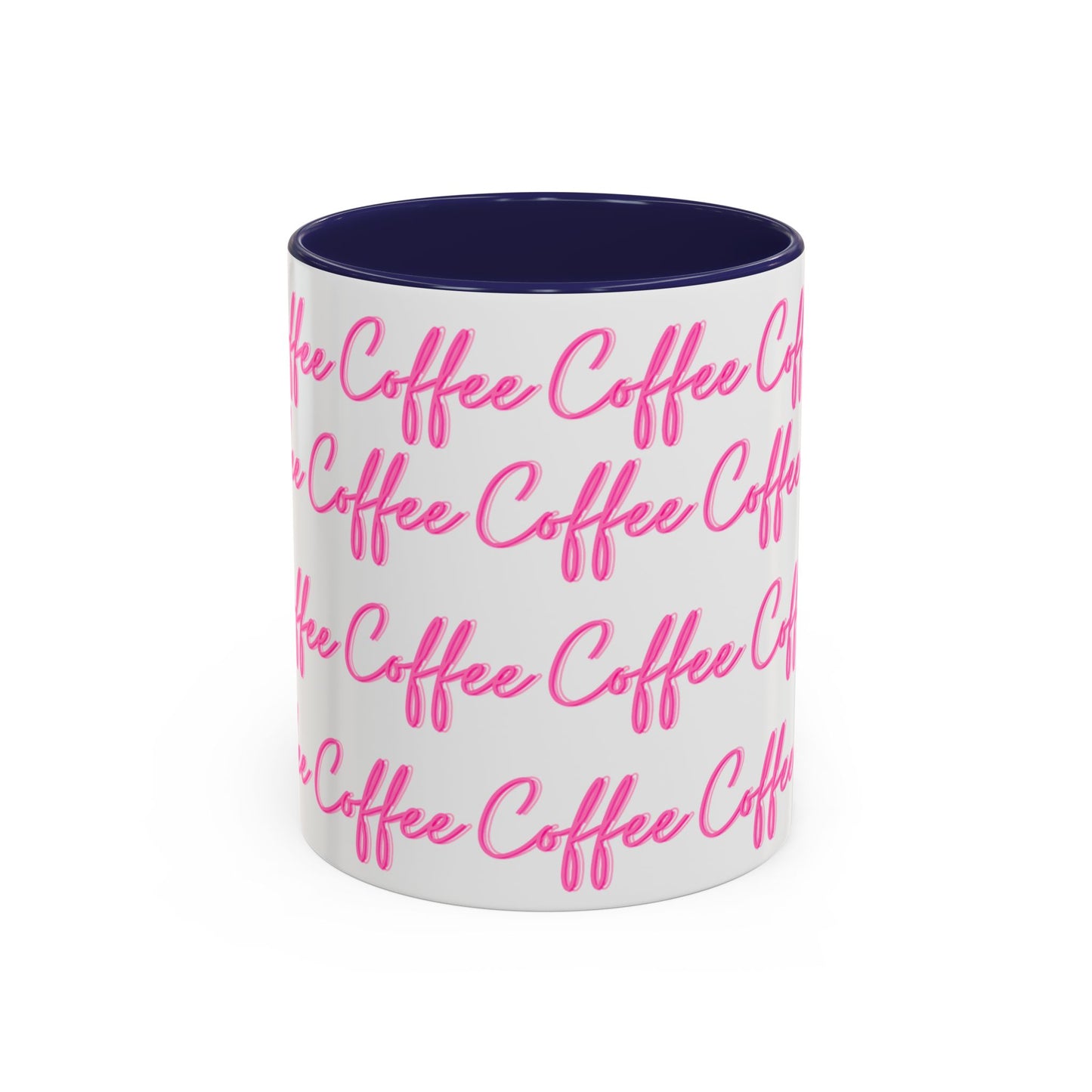 Pink Coffee Accent Mug - Stylish Drinkware for Morning Vibes, Gift for Coffee Lovers, Unique Kitchen Decor, Mother's Day Gift, Cute Tea Cup